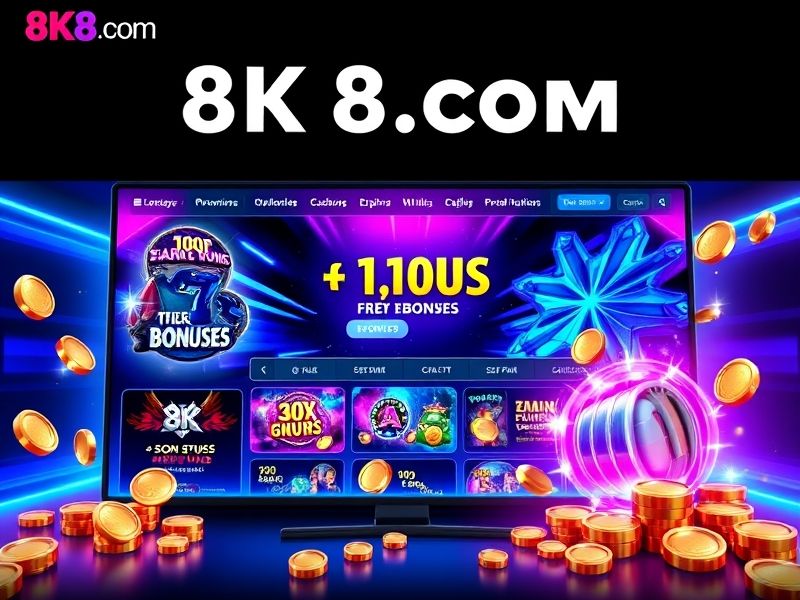 Welcome to 8k8.com - your gateway to thrilling online gambling experiences. Log in to access exclusive games, live dealers, and real-time betting. Get expert guidance and promotions for a premium gaming session.